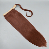 Extensions de queue de cheval synthétiques lisses D.S Hair 22" 100g pour les distributeurs et les détaillants en gros