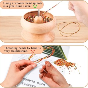 JOYFFO Upgrade <strong>Bead</strong> <strong>Spinner</strong> Quick Stringing Manual Operated Tool Surprise Gift Pack Jewelry Making Jewelry Tools Equipment - Product Image 3