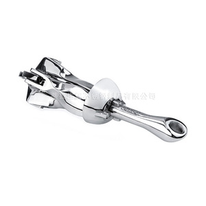 Folding Grapnel Anchor 316 Stainless Steel Mirror Polished For Speedboat Inflatable <b>Yacht</b> Marine Hardware - Product Image 2