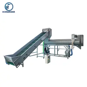 Label separator Pet bottle label remover plastic bottle label peeler machine plastic recycle machine