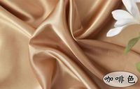 Prix d'Usine Tissu Satin 100% Polyester Tissé Brillant Mikado pour Robe de Mariée