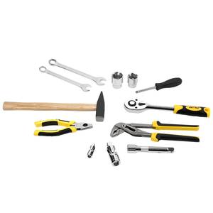 Steeltreks Hardware <b>Tool</b> <b>Sets</b> New Hot Selling Wholesale 61PCS Home Use CRV Plastic Toolbox <b>Set</b> Customizable OEM <b>Hand</b> <b>Tool</b> Kit - Product Image 4