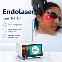 Appareil de lifting endolaser pour chirurgie plastique 980nm+1470nm, liposuccion par fibre endolaser, lifting du visage