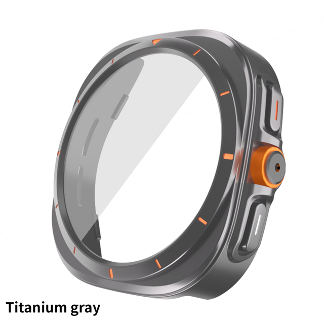 HUANLONG for Watch 7 Ultra Protective Changeable Glass Case