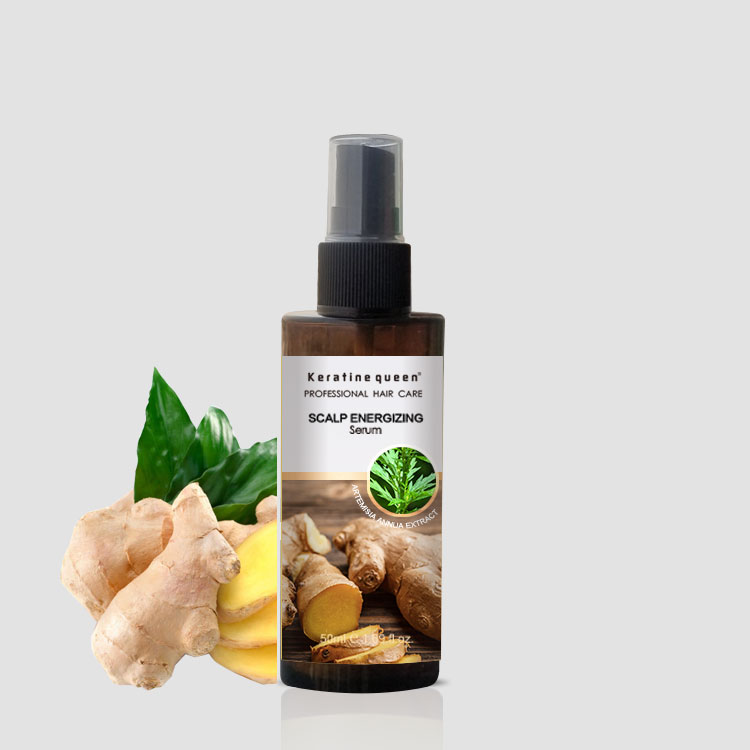 Натуральное органическое масло для роста волос с экстрактом имбиря от частного бренда, сыворотка для роста волос, масло для роста волос на 7 дней