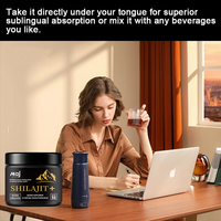 Shilajit 100% naturel, résine de Shilajit himalayenne pure, puissance naturelle, complément alimentaire pour le cerveau