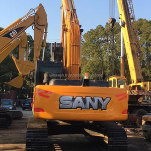 Recién llegado, excavadora de orugas de segunda mano SANY, buenas condiciones, SY215C, excavadora usada con solo 550 horas de trabajo - Product Image 3