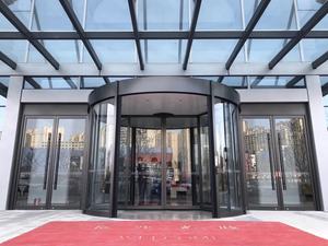 Shanghai Porte Tournante Automatique Entrée Extérieure Sécurité Coupe-Vent Porte Tournante Automatique Télécommande De Poche - Product Image 6