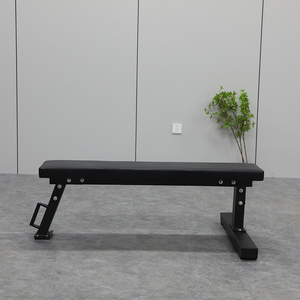Banc plat chinois Équipement de fitness Logo personnalisé Poids réglable Pliable Portable Sûr Durable avec matériau métallique - Product Image 1