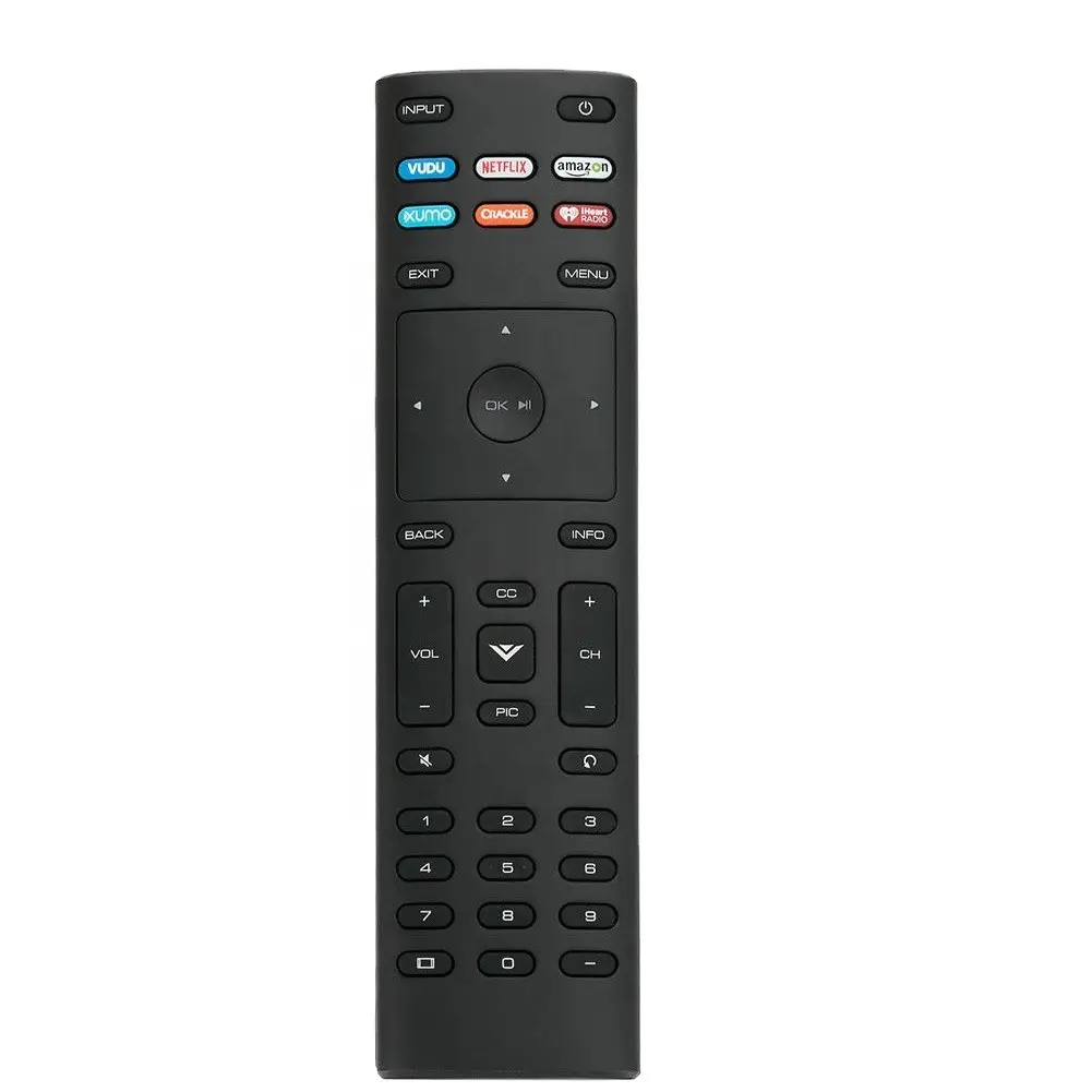 XRT136 यूनिवर्सल स्मार्ट टीवी रिमोट कंट्रोल के लिए VIZIO सभी एलसीडी HD 4K UHD एचडीआर स्मार्ट टीवी का नेतृत्व किया