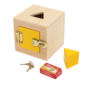 <span class=keywords><strong>Scatola</strong></span> con Serrature <span class=keywords><strong>Montessori</strong></span> in Legno di Alta Qualità e Vassoio con Inserti Giocattolo per Bambini - Product Image 3