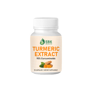 Capsules d'extrait de curcuma directement de l'usine, avec extrait de curcuma et curcumine, pour soutenir la santé des articulations - Product Image 1