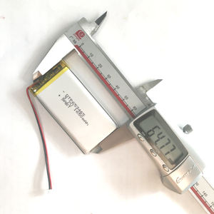 핫 세일 공장 재고 3.7V 1650mAh 폴리머 리튬 이온 충전식 배터리 653465 모델 가전 제품 - Product Image 3