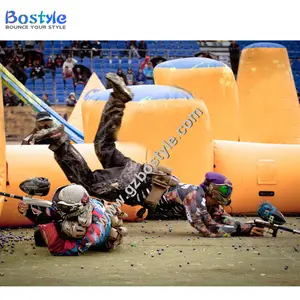 Bán Hot Paintball Khu Vực, Inflatable Bunkers Đối Với Trò Chơi Bắn Súng