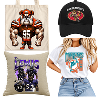 Transferts DTF en gros, impression DTF couleur personnalisée pour vêtements, autocollants, sacs, chapeaux, OEM, ODM
