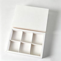 Caja Transparente Mate para Pastelitos de Luna, Estuche de Embalaje para Repostería de Yema de Huevo, Cartón Blanco, Logotipo Personalizado, Fabricante Mayorista