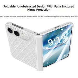 เคส TPU ลายเรขาคณิตแบบใส สำหรับ 18 พับ แม่เหล็กยึดติดเต็มตัว ป้องกันแรงกระแทก กันน้ำ พร้อมที่จับแบบวงแหวน - Product Image 6