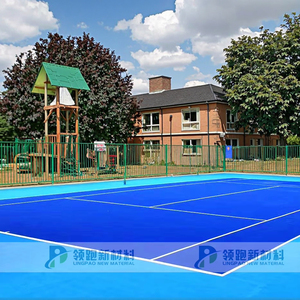 Suelo deportivo acrílico sintético de alta calidad certificado por INOLP, venta directa de fábrica para canchas de baloncesto de origen chino - Product Image 6