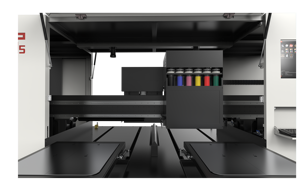 Imprimante numérique industrielle Garros T5 DTG à encre blanche pour impression directe sur vêtements (T-shirts, sweats à capuche) avec système à pression négative - Product Image 5