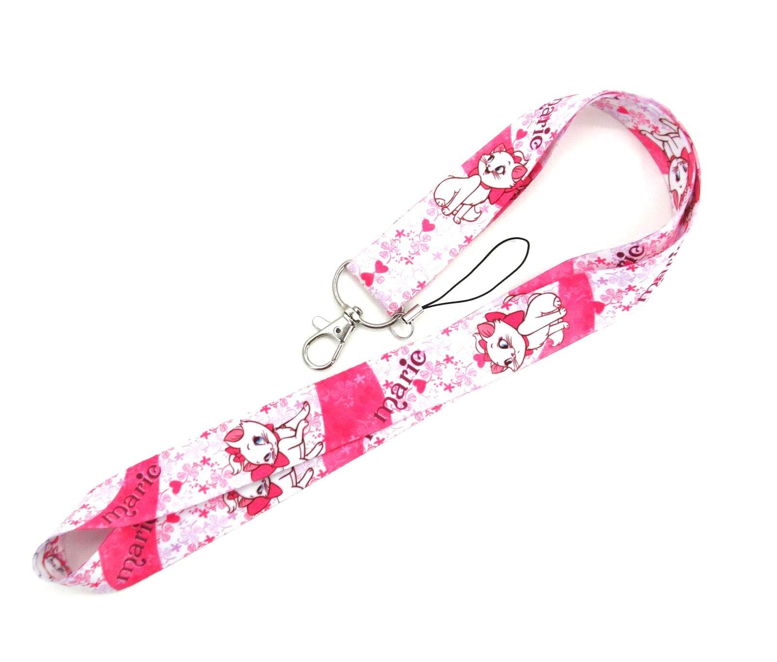 Cute Cartoon the AristoCats Lanyards High Quality Neck Strap Mobile Phone Card Holder Accessories Stain Lanyard Wholesale Gift Image 4