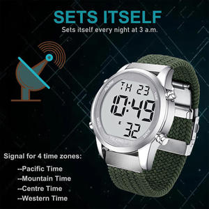 Atomic Digital English Talking Watch Facile à voir pour les personnes âgées Heure et date automatiques Grands nombres Fort et clair - Product Image 4