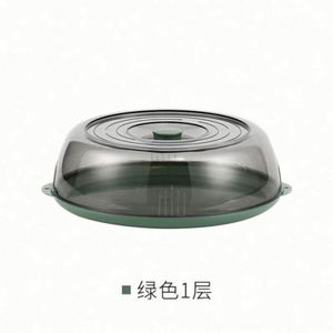 Couvre-aliments en plastique transparent avec protection anti-poussière et anti-insectes, plaque de préparation pour fruits et légumes, idéale pour le stockage au réfrigérateur - Product Image 4