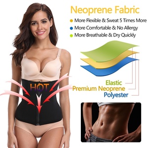 Women Tummy Control Waist Slimming Belt Weight Loss Waist Trainer Body Shaper Corset Belly Sheath Tummy <b>Trimmer</b> Sports - Product Image 4