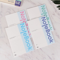 Carnet de notes A5 à spirale, couverture rigide, personnalisable avec logo, pour étudiants, idéal pour les devoirs et le bureau