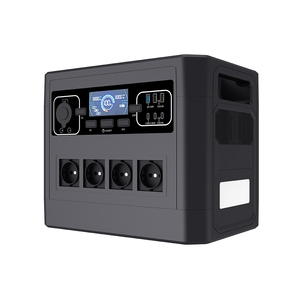 Générateur portable de camping extérieur 2000W avec batterie LiFePO4, station d'alimentation portable, panneaux solaires de charge, banque d'alimentation portable - Product Image 2