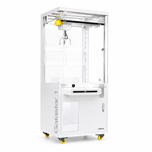 Nuevo Modelo <span class=keywords><strong>de</strong></span> Máquina Expendedora <span class=keywords><strong>de</strong></span> Juguetes Personalizable, Minimalista, Blanca, Totalmente Transparente, Operada con Monedas, con Escaneo para Pedidos, Comercial, Todo en Uno - Product Image 1