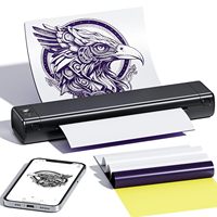 Mesin Transfer tato OEM, Printer tato sementara termal portabel A4 M08F