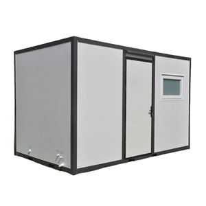 Contenedor de Oficina Móvil de Lujo de 20 Piezas, Casa Prefabricada de Acero con Techo Integrado Desmontable, Precio Competitivo de Envío - Product Image 2