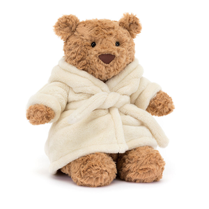 Juguetes de Peluche de Algodón Suave de Alta Calidad para Aliviar <span class=keywords><strong>el</strong></span> Estrés, Regalos para <span class=keywords><strong>el</strong></span> Día de la Madre, Osito de Peluche con Bata de Baño Jelly Cat - Product Image 2