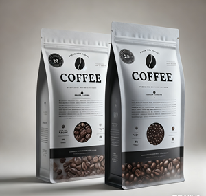 Tùy Chỉnh ống đồng in Nhiệt Con dấu độ ẩm bằng chứng cấp thực phẩm đáy vuông vật nuôi/vmpet/PE <span class=keywords><strong>3</strong></span> bên con dấu Cà Phê/bánh Túi - Product Image 1