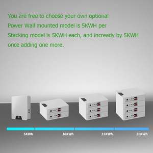 Ibrido 20kw 30kw 40kw 45kw 50kw tutto in un sistema di accumulo di energia del pannello solare - Product Image 2