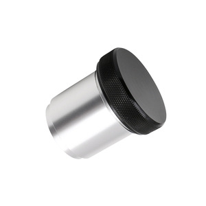 Tapa de Tanque de Combustible con Asa de 1.5 Pulgadas de Aleación de Aluminio Negra y Plateada Modificada para Piezas de Automóvil - Product Image 1