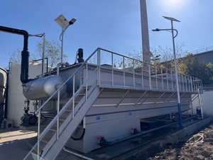 DAF 기술 포화 용기 처리 폐수 TSS TDS 제거 DAF 시스템 용존 공기 부상 장치 - Product Image 2