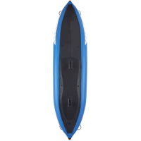 Kayak gonflable personnalisé de qualité supérieure en Drop Stitch pour deux personnes, pêche, canoë gonflable en PVC de 10 pieds avec siège de kayak