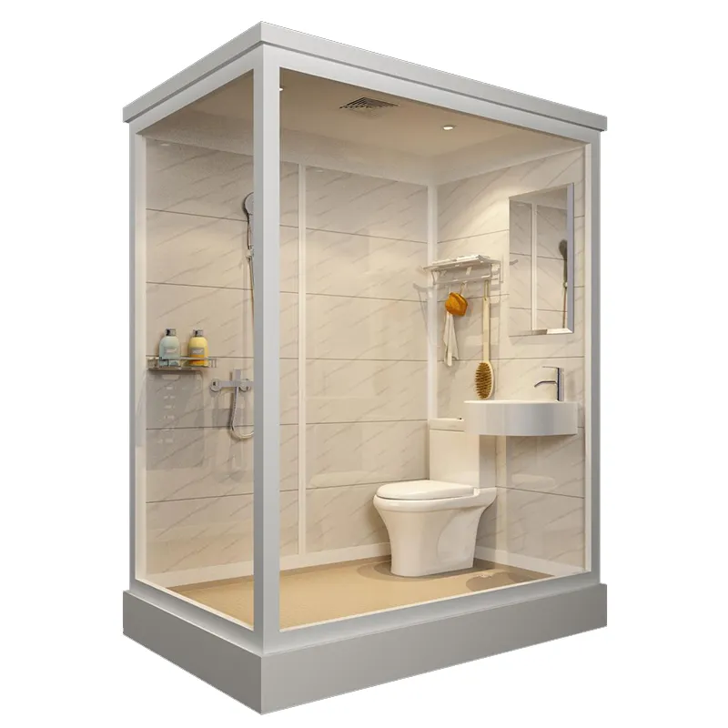 Kamar Mandi Toilet Kamar Mandi Uap dengan Pusaran Air dan Shower Kamar Kursi