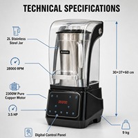 Lohas Draagbare Blender Elektrisch Oplaadbaar Hoge Snelheid Persoonlijk Keukenapparaat Smoothies Shakes Vers Sap Reizen Kantoor
