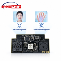 Module biométrique binoculaire BFP355 Linux USB LCD avec détection de vitalité et capteur de veine palmaire pour contrôle d'accès par reconnaissance faciale
