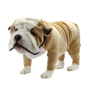 simulation design lifelike soft stuffed cute plush toy dog shar pei