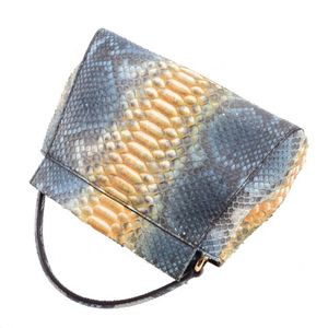 Da sang trọng Túi xách phụ nữ da túi xách phụ nữ rắn <span class=keywords><strong>Python</strong></span> Tote Túi tùy chỉnh thiết kế thương hiệu PURSE New Bag brand2025 - Product Image 3