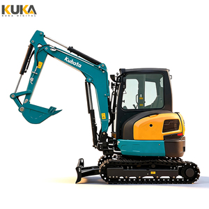 Miniexcavadora Kubota U30K de 3.8T con Giro de Cola Cero, Motor D1703-E4, Alcance de 4951 mm, Altura de Excavación de 4232 mm - Product Image 1