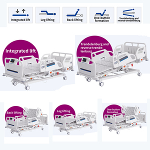 Роскошная Больничная мебель, Функция взвешивания, медицинская кровать для кормления, пять функций, электрическая Больничная койка для пациента - Product Image 4