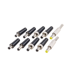 מחבר זכר <span class=keywords><strong>DC</strong></span> <span class=keywords><strong>DC</strong></span> Power Plug DC005 5.5*2.1 מ\\\"מ/5.5-2.5 מ\\\"מ עם חיבור עגול - Product Image 2