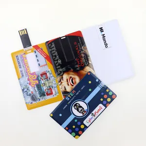 Harga grosir plastik bisnis kartu kredit gaya USB Flash USB 2.0 3.0 kecepatan tinggi hadiah kartu USB portabel