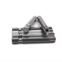 Embouts de visseuse de sécurité Torx en acier S2 T6 T8 T10 T15 T20