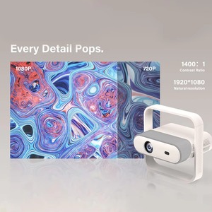 2025 New Arrival wupro/ODM nsl03 thông minh <span class=keywords><strong>LCD</strong></span> chiếu 400 ANSI Lumens HDR10 + Tự động màn hình phù hợp với bản địa 1080P nhỏ mini chiếu - Product Image 4