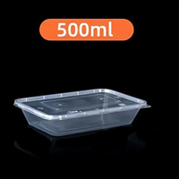Assiettes jetables biodégradables, assiettes jetables de qualité alimentaire, emballage en boîte en plastique, récipient en plastique de qualité alimentaire